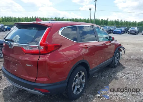 2018 Honda Cr-V Ex from USA, damaged, VIN 2HKRW2H51JH649411
